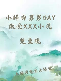 小鲜肉男男GAY做受XXX小说